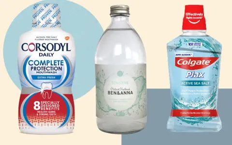 Porównanie płynów do płukania jamy ustnej: Corsodyl Daily Complete Protection, Ben&Anna Sensitive i Colgate Plax Active Sea Salt. Który wybrać?