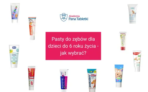 Różne pasty do zębów dla dzieci do 6 roku życia, od Elmex po Ziajkę. Jaka pasta do zębów będzie najlepsza?