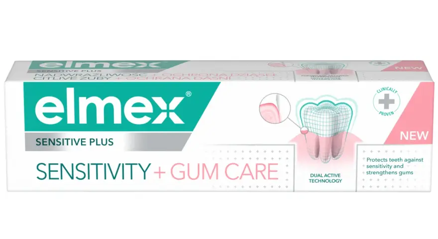 Pasta Elmex Sensitive Plus, która chroni zęby i dziąsła. Lepsza niż Sensodyne? Wypróbuj!