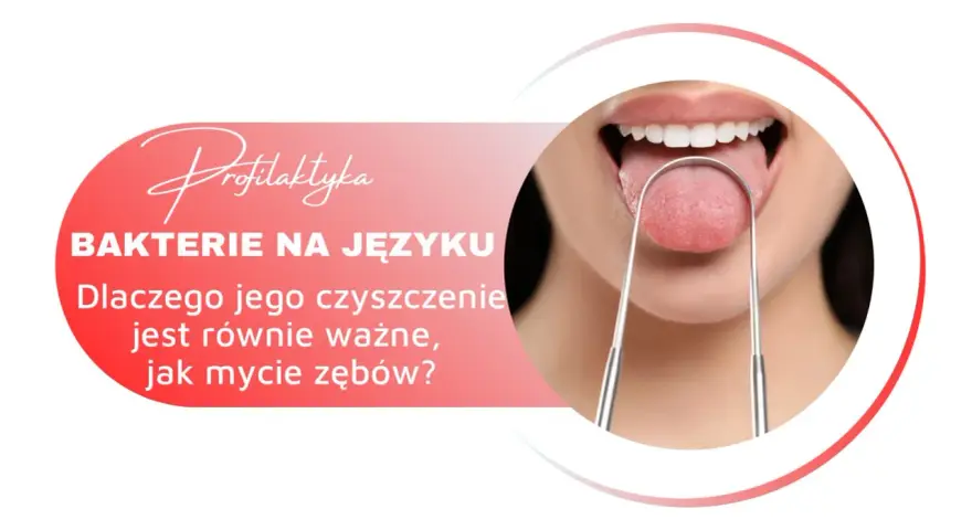 Czyszczenie języka usuwa bakterie, dbając o higienę jamy ustnej równie skutecznie jak mycie zębów.